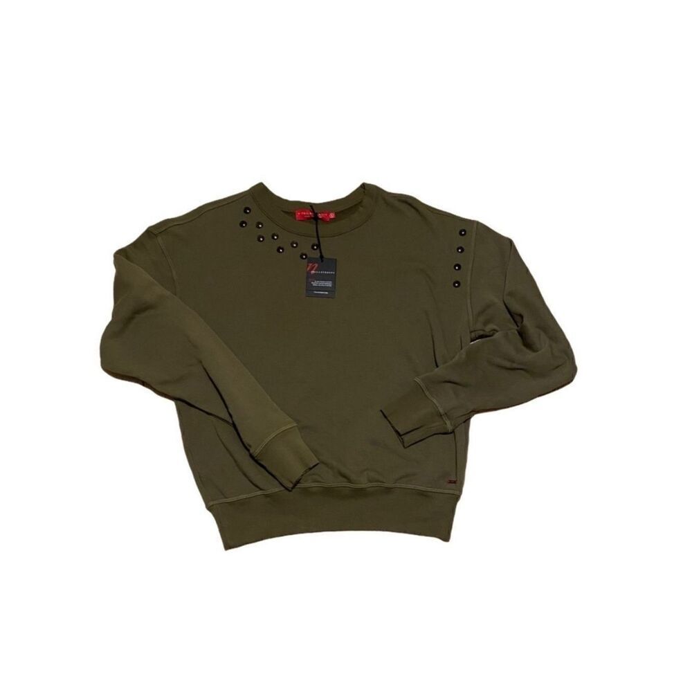 n:Philanthropy Lauren Pullover Studded Army